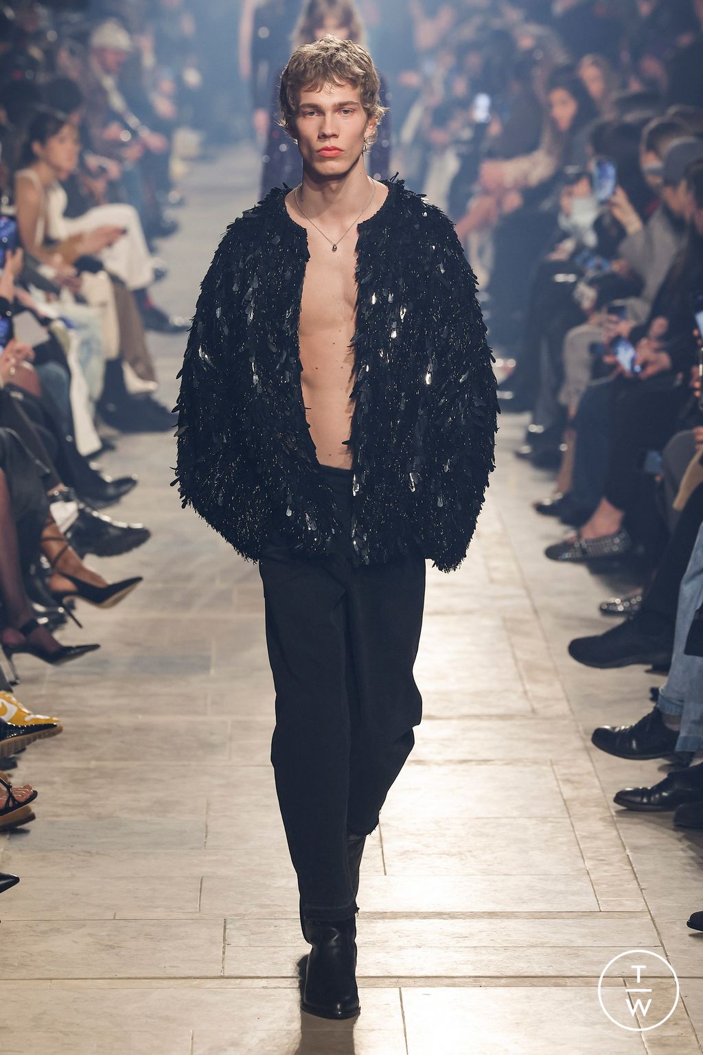 Fashion Week Paris Fall/Winter 2023 look 56 de la collection Isabel Marant womenswear