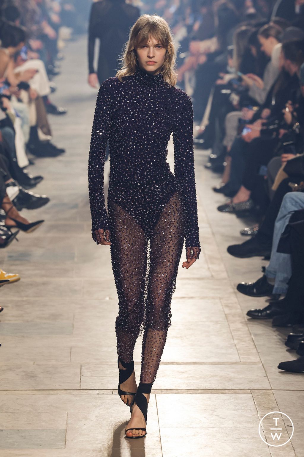 Fashion Week Paris Fall/Winter 2023 look 57 de la collection Isabel Marant womenswear