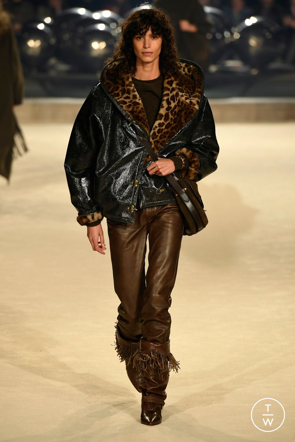 Fashion Week Paris Fall/Winter 2024 look 5 from the Isabel Marant collection 女装