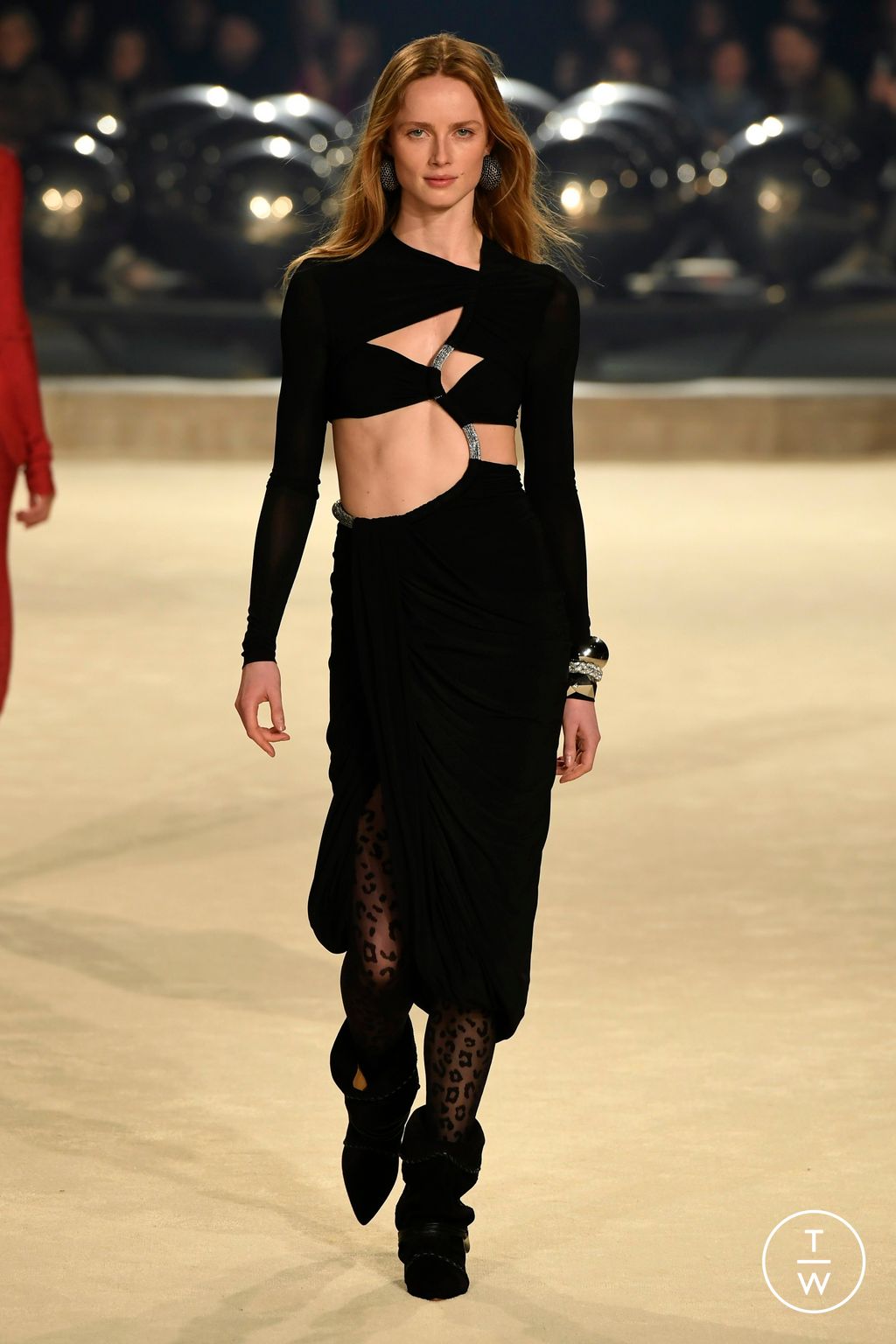 Fashion Week Paris Fall/Winter 2024 look 59 de la collection Isabel Marant womenswear