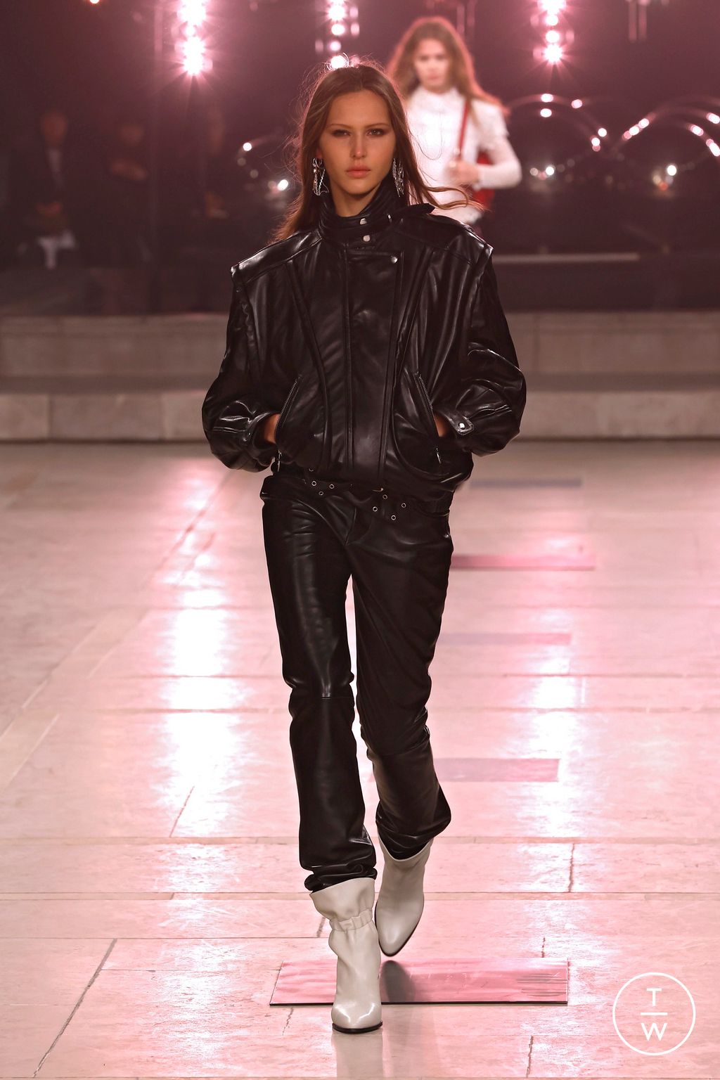 Fashion Week Paris Fall/Winter 2025 look 2 from the Isabel Marant collection womenswear