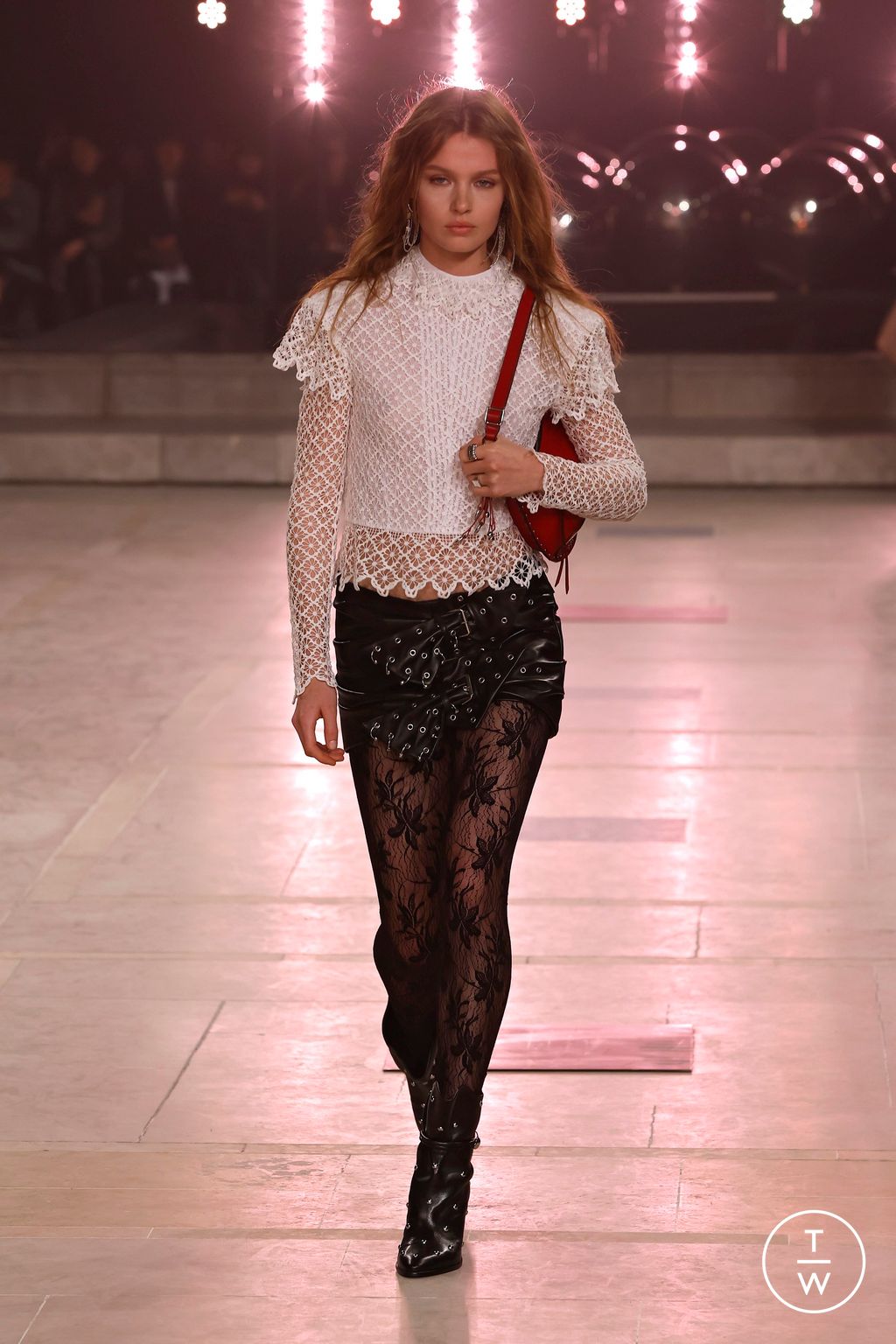 Fashion Week Paris Fall/Winter 2025 look 3 from the Isabel Marant collection womenswear