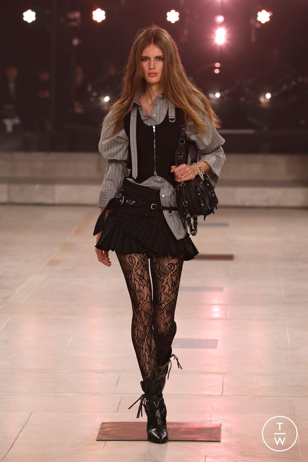 Fashion Week Paris Fall/Winter 2025 look 6 from the Isabel Marant collection womenswear