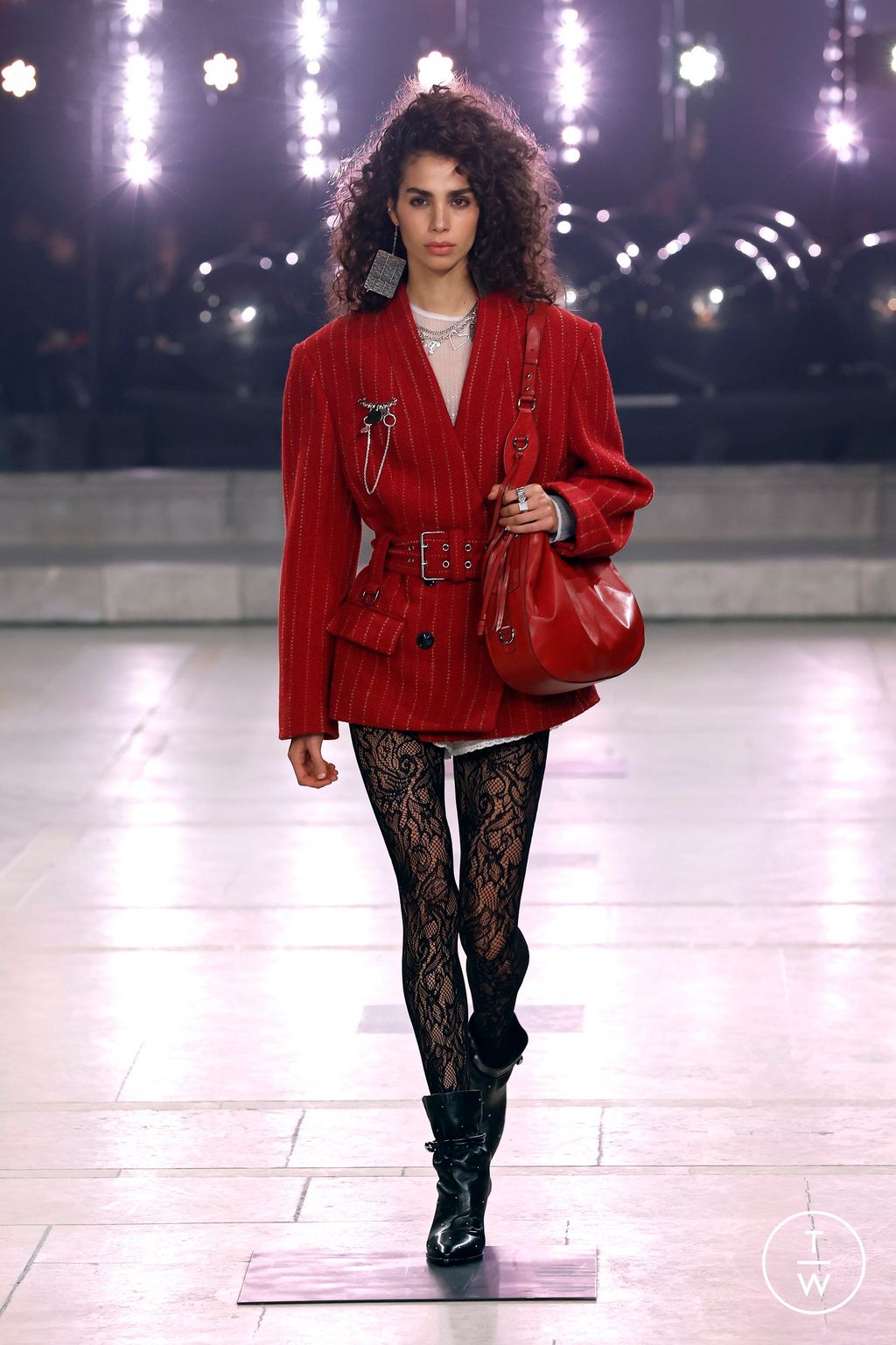 Fashion Week Paris Fall/Winter 2025 look 20 from the Isabel Marant collection womenswear