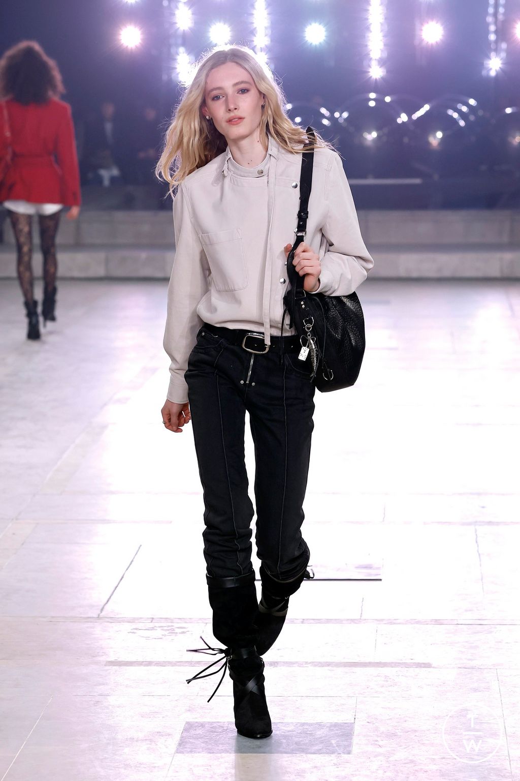 Fashion Week Paris Fall/Winter 2025 look 25 from the Isabel Marant collection womenswear