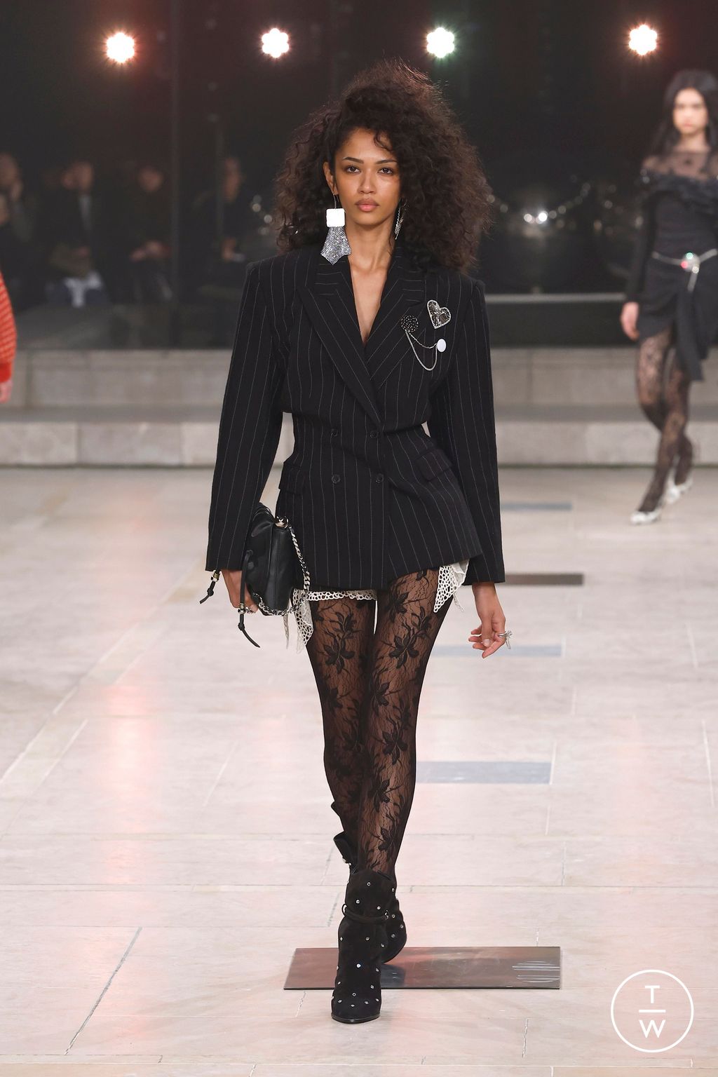 Fashion Week Paris Fall/Winter 2025 look 33 from the Isabel Marant collection womenswear
