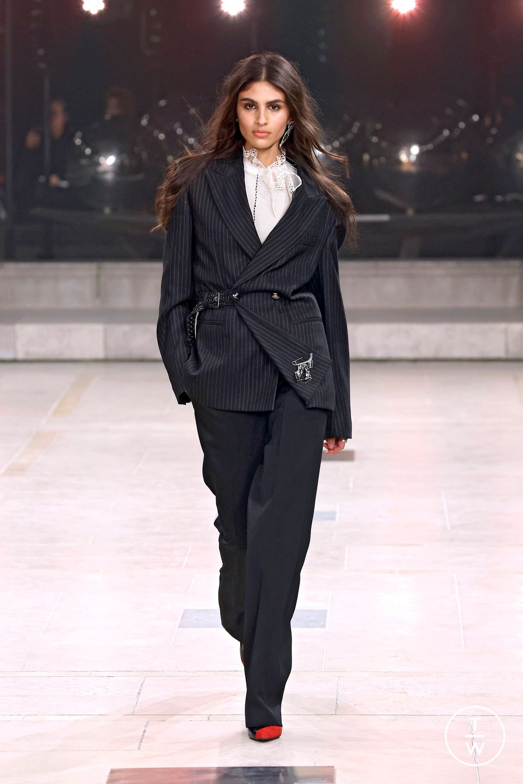 Fashion Week Paris Fall/Winter 2025 look 36 from the Isabel Marant collection womenswear