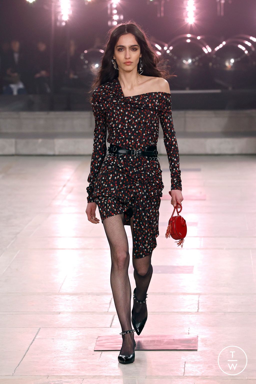 Fashion Week Paris Fall/Winter 2025 look 38 from the Isabel Marant collection womenswear