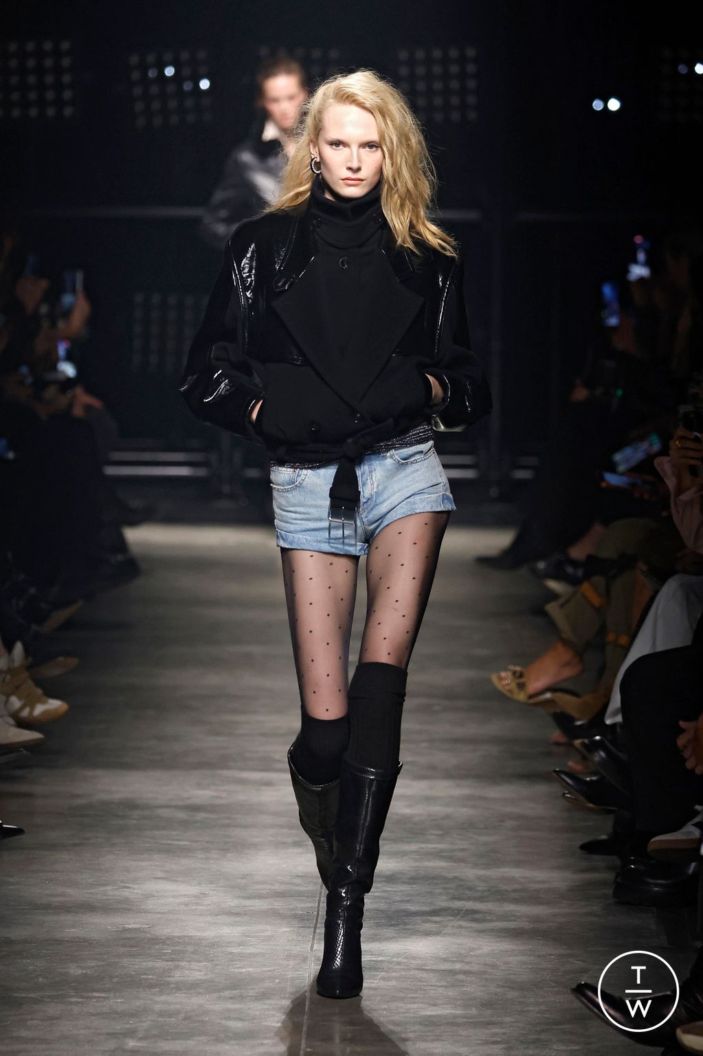 Fashion Week Paris Fall/Winter 2026 look 2 from the Isabel Marant collection womenswear