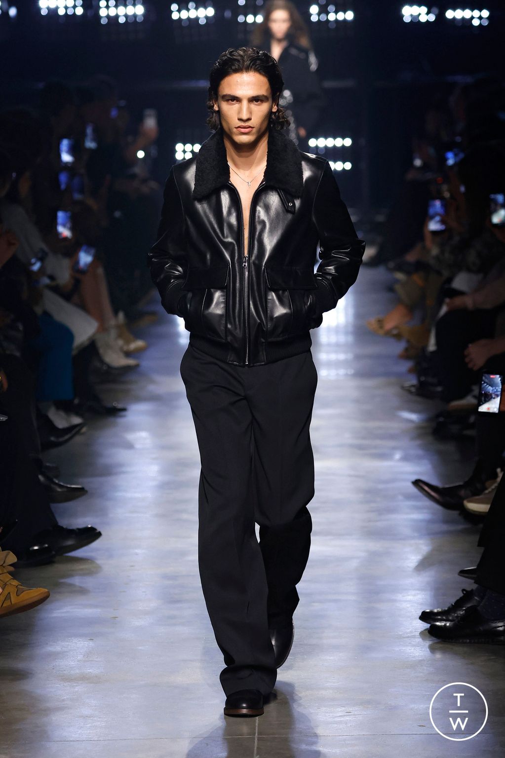 Fashion Week Paris Fall/Winter 2026 look 6 from the Isabel Marant collection womenswear