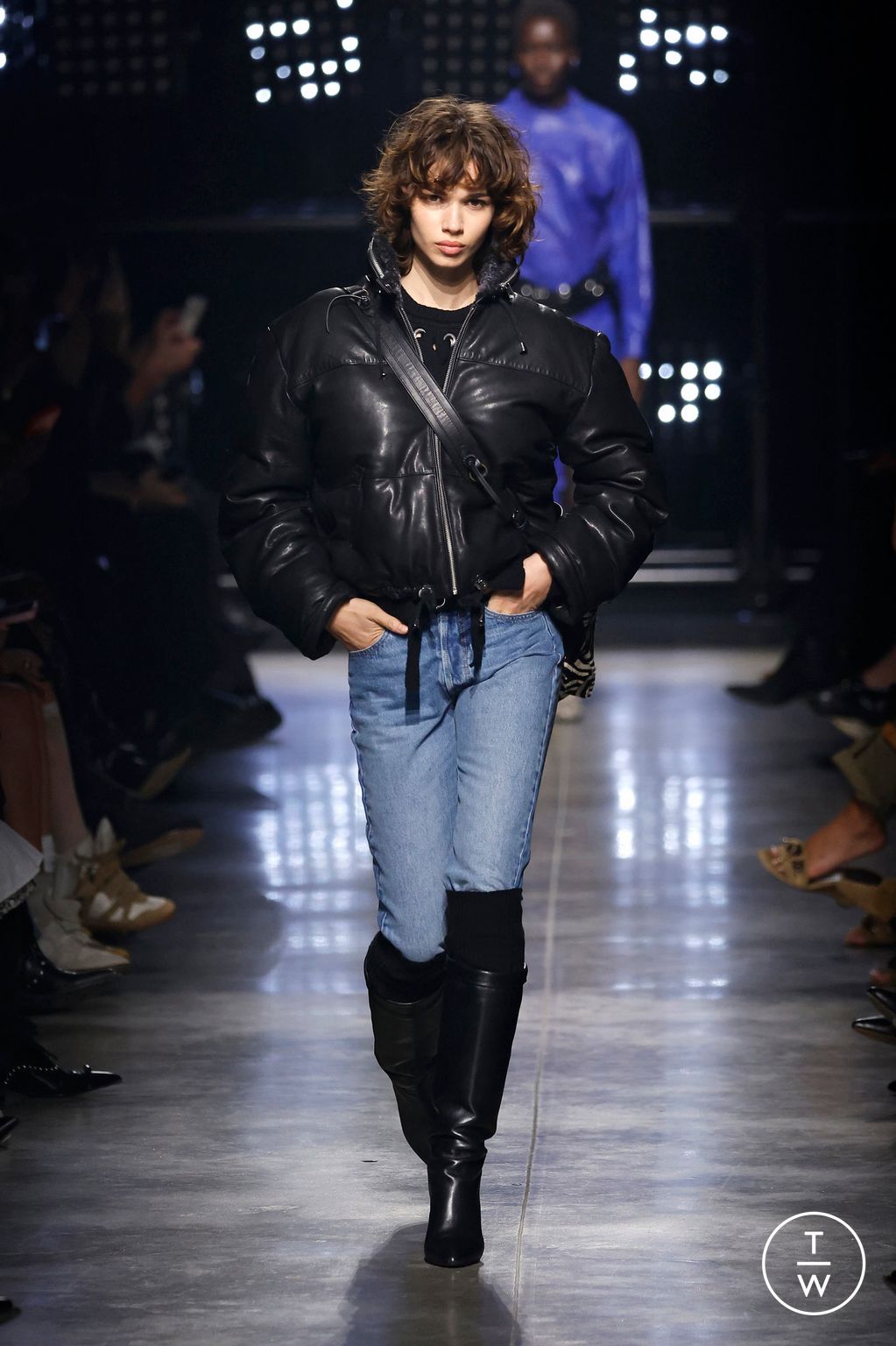Fashion Week Paris Fall/Winter 2026 look 9 from the Isabel Marant collection womenswear