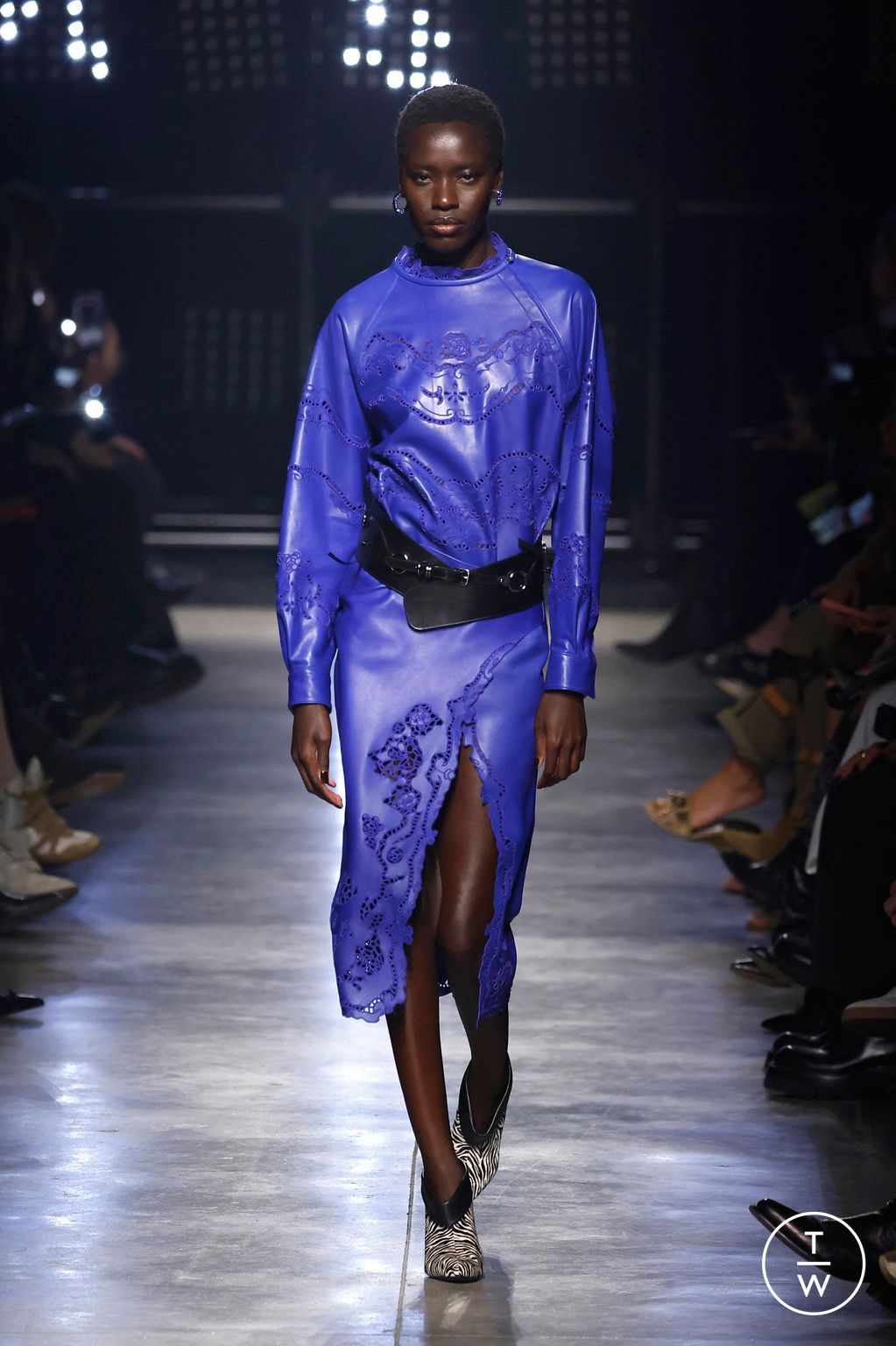 Fashion Week Paris Fall/Winter 2026 look 10 from the Isabel Marant collection womenswear