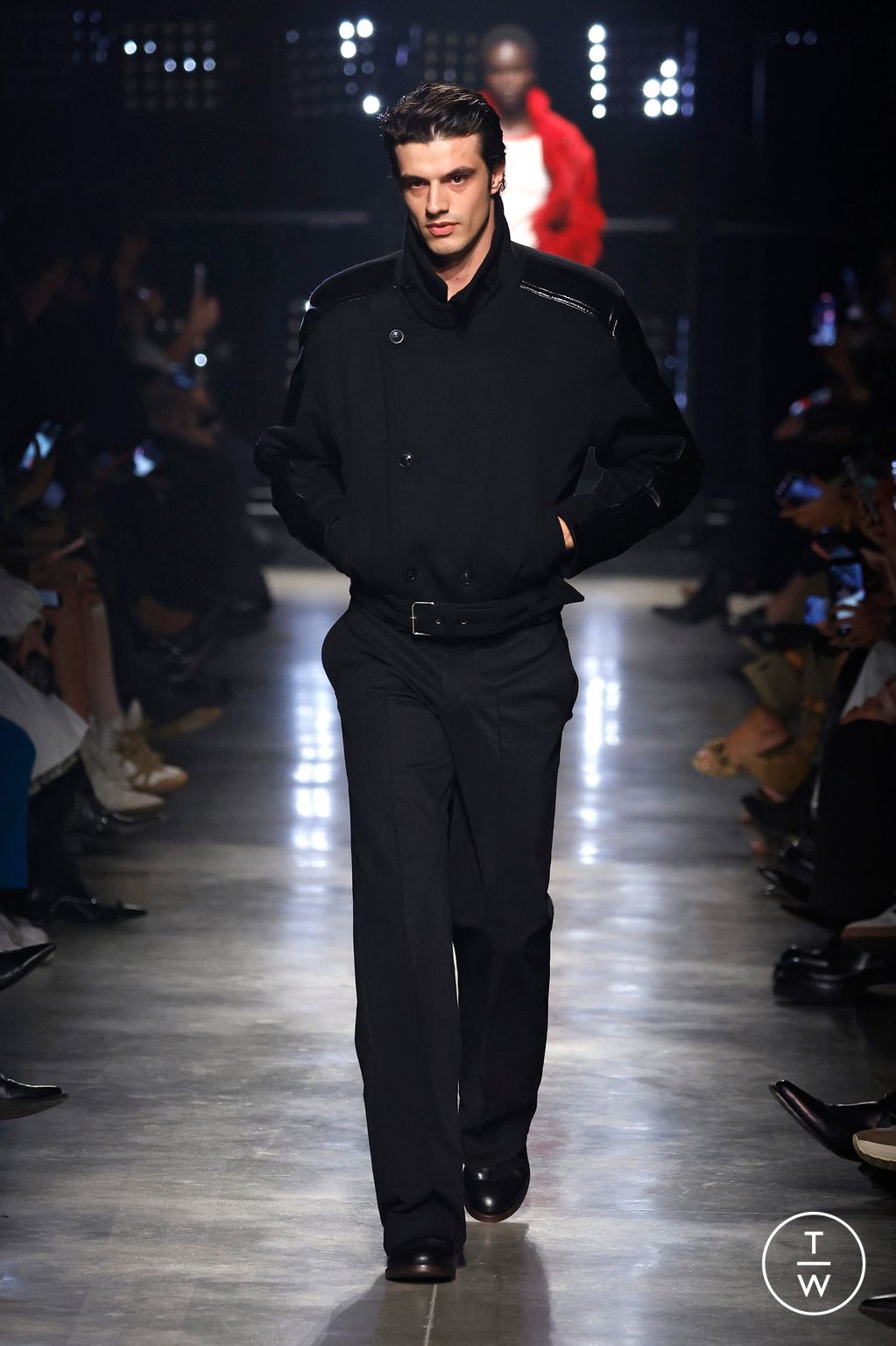 Fashion Week Paris Fall/Winter 2026 look 16 de la collection Isabel Marant womenswear