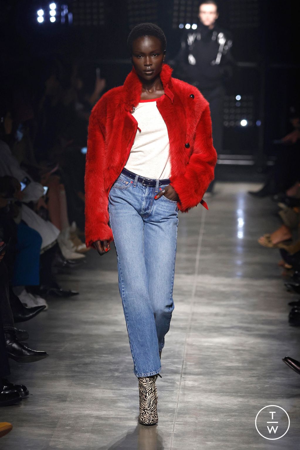 Fashion Week Paris Fall/Winter 2026 look 17 from the Isabel Marant collection womenswear