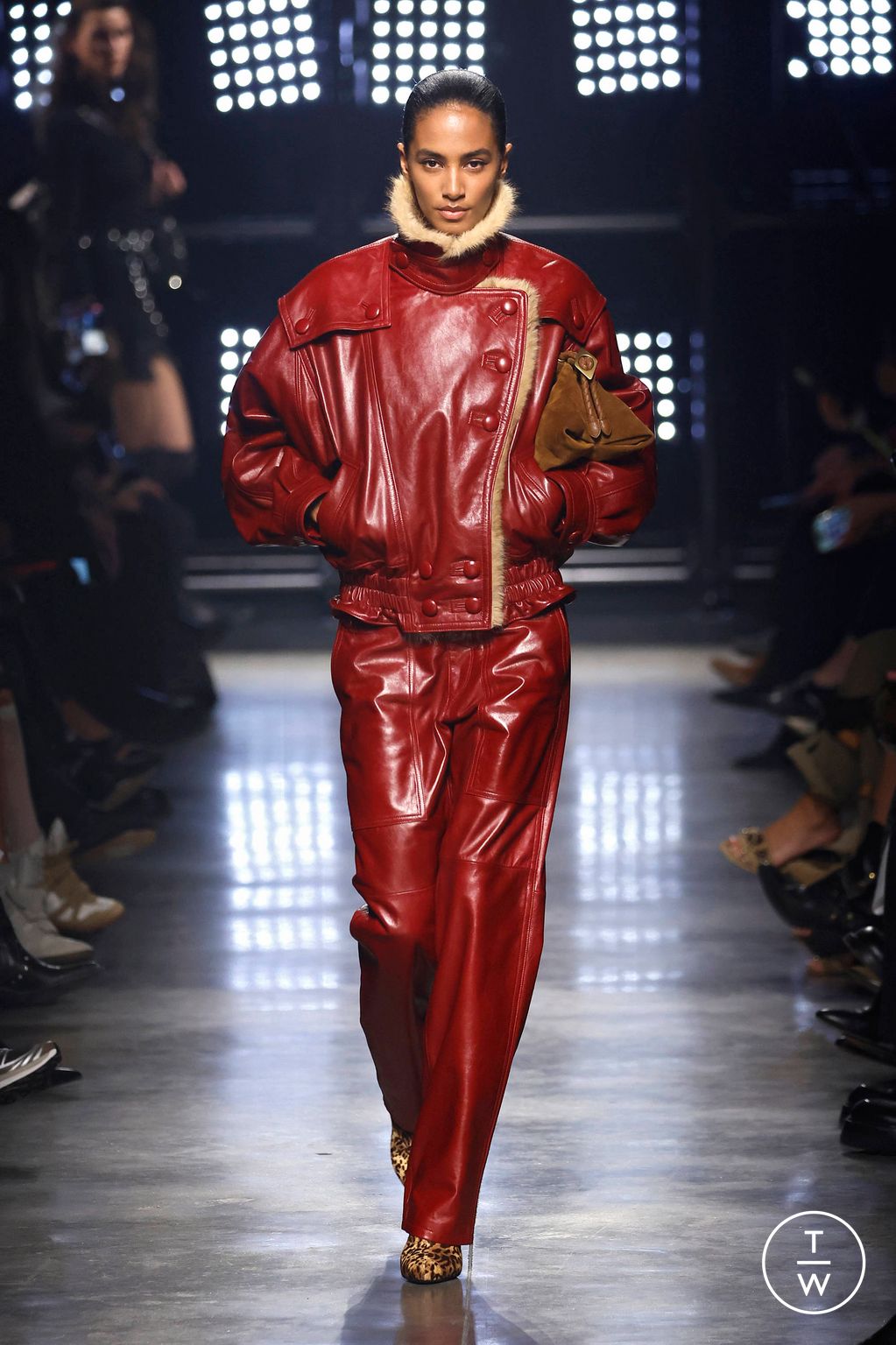 Fashion Week Paris Fall/Winter 2026 look 21 from the Isabel Marant collection womenswear