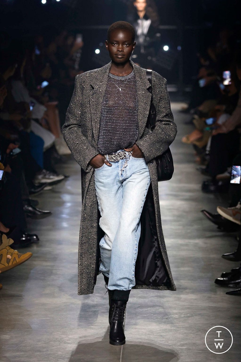 Fashion Week Paris Fall/Winter 2026 look 23 from the Isabel Marant collection womenswear