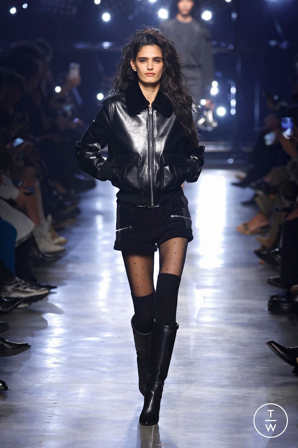 Fashion Week Paris Fall/Winter 2026 look 24 from the Isabel Marant collection womenswear