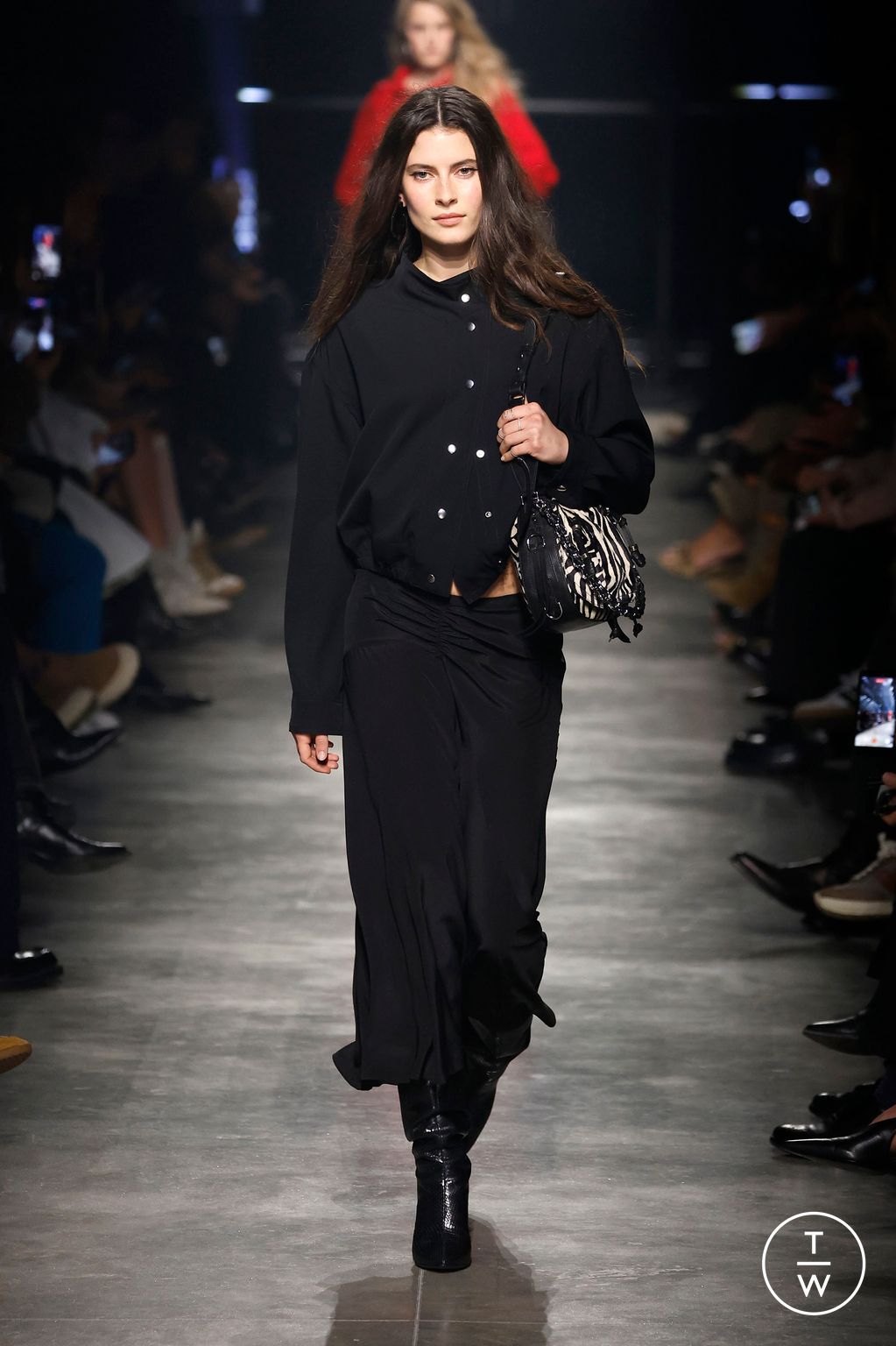 Fashion Week Paris Fall/Winter 2026 look 35 from the Isabel Marant collection 女装