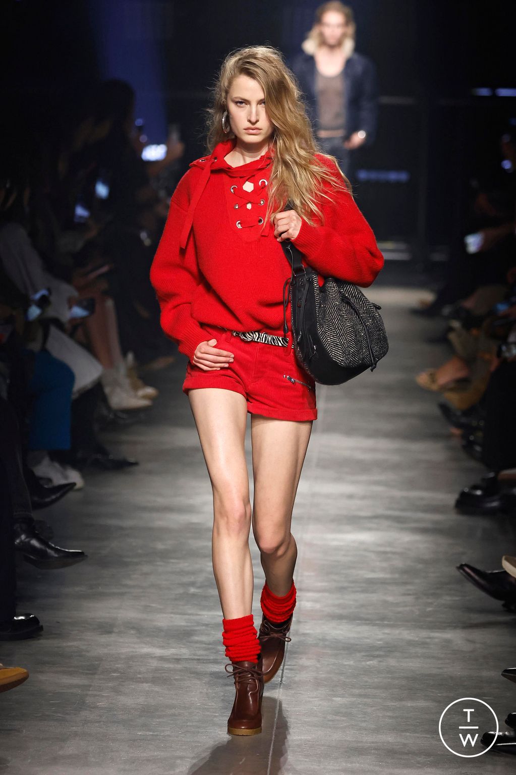 Fashion Week Paris Fall/Winter 2026 look 36 from the Isabel Marant collection womenswear