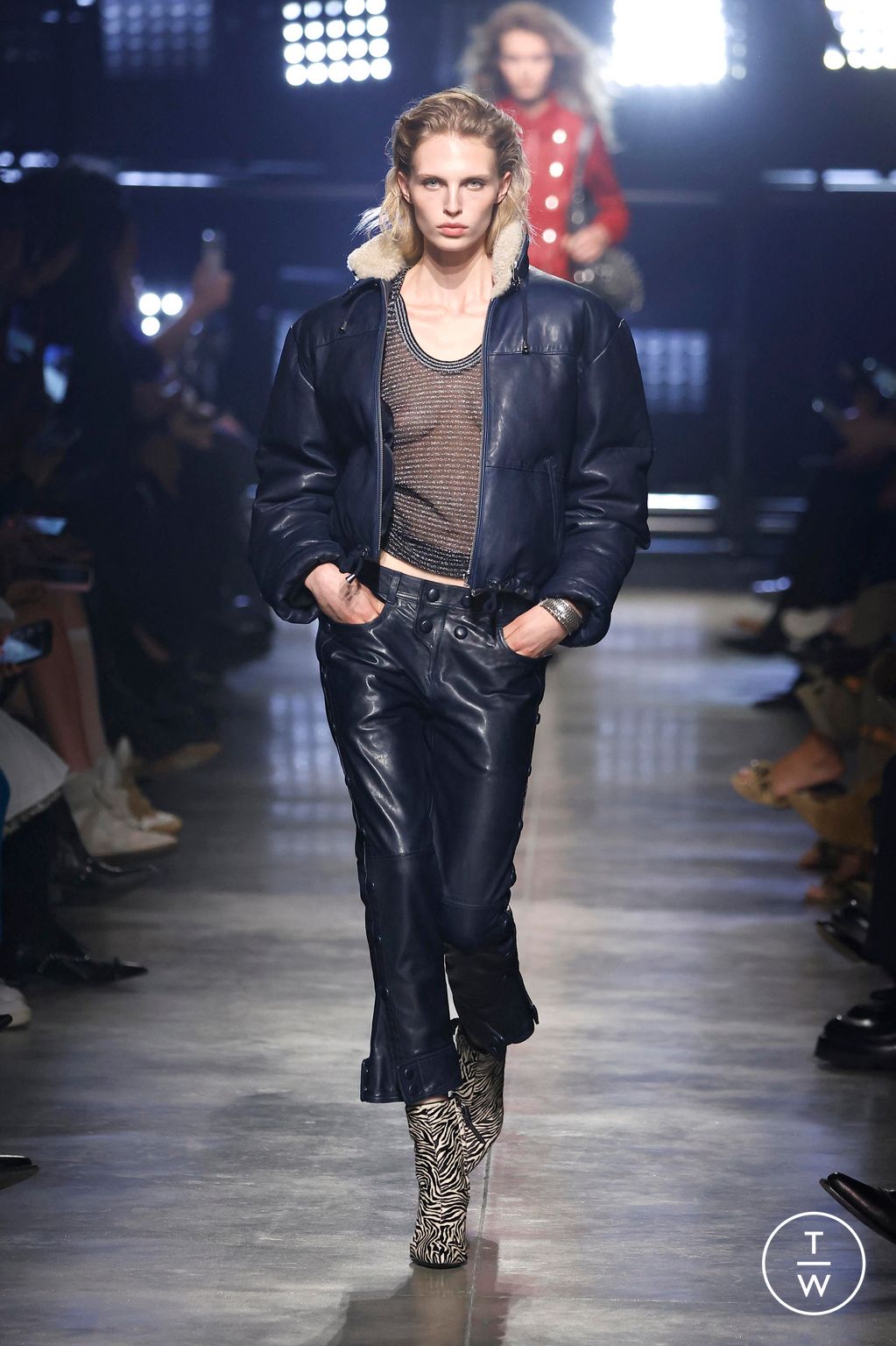 Fashion Week Paris Fall/Winter 2026 look 37 from the Isabel Marant collection womenswear