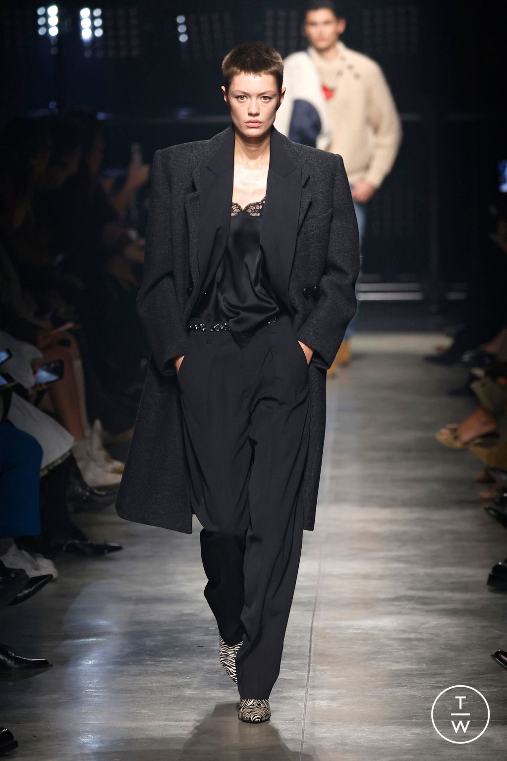 Fashion Week Paris Fall/Winter 2026 look 39 from the Isabel Marant collection 女装