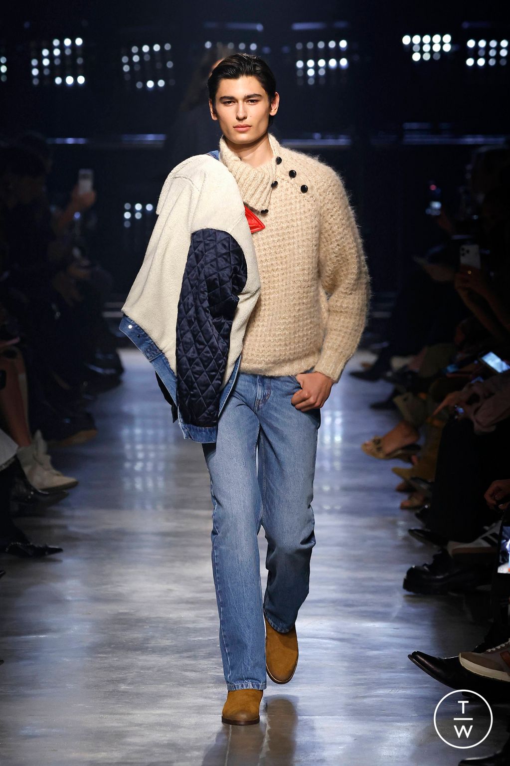 Fashion Week Paris Fall/Winter 2026 look 40 from the Isabel Marant collection womenswear