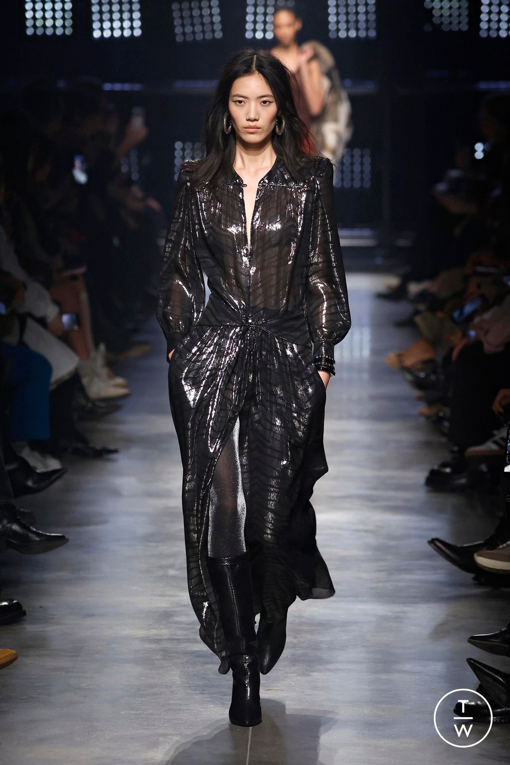 Fashion Week Paris Fall/Winter 2026 look 42 from the Isabel Marant collection womenswear