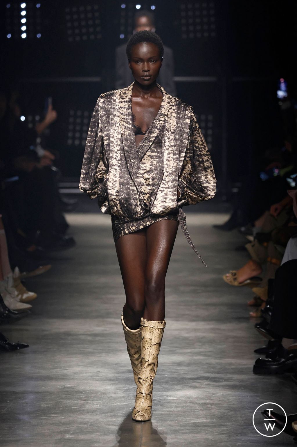 Fashion Week Paris Fall/Winter 2026 look 57 from the Isabel Marant collection womenswear