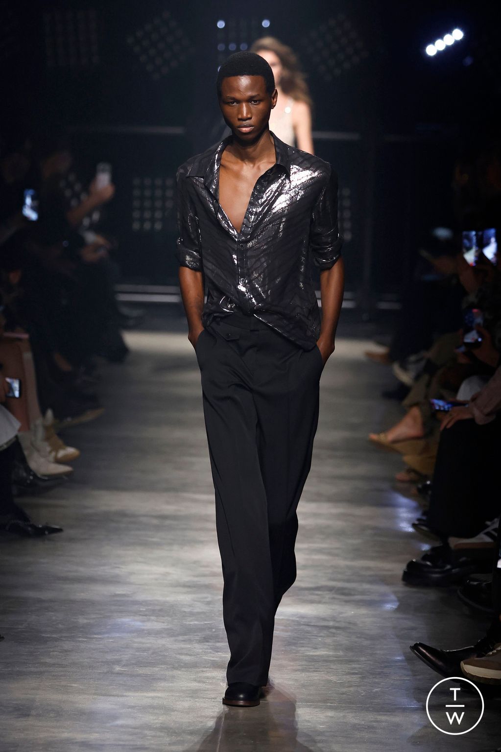 Fashion Week Paris Fall/Winter 2026 look 59 from the Isabel Marant collection womenswear