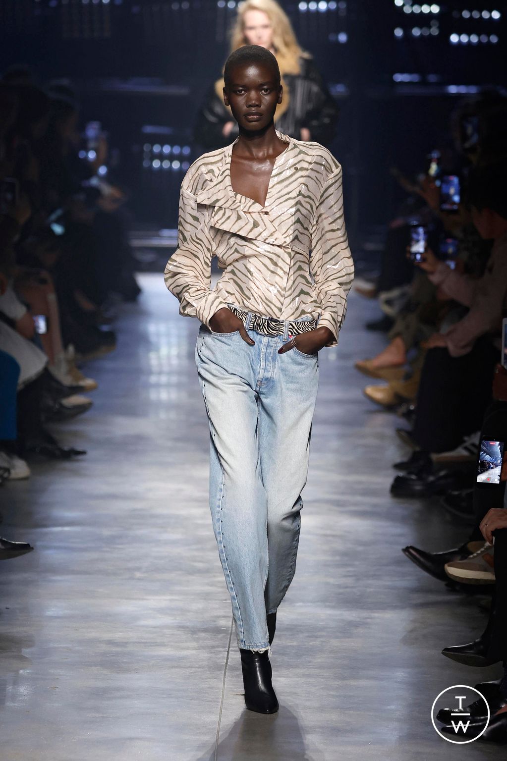 Fashion Week Paris Fall/Winter 2026 look 62 from the Isabel Marant collection womenswear