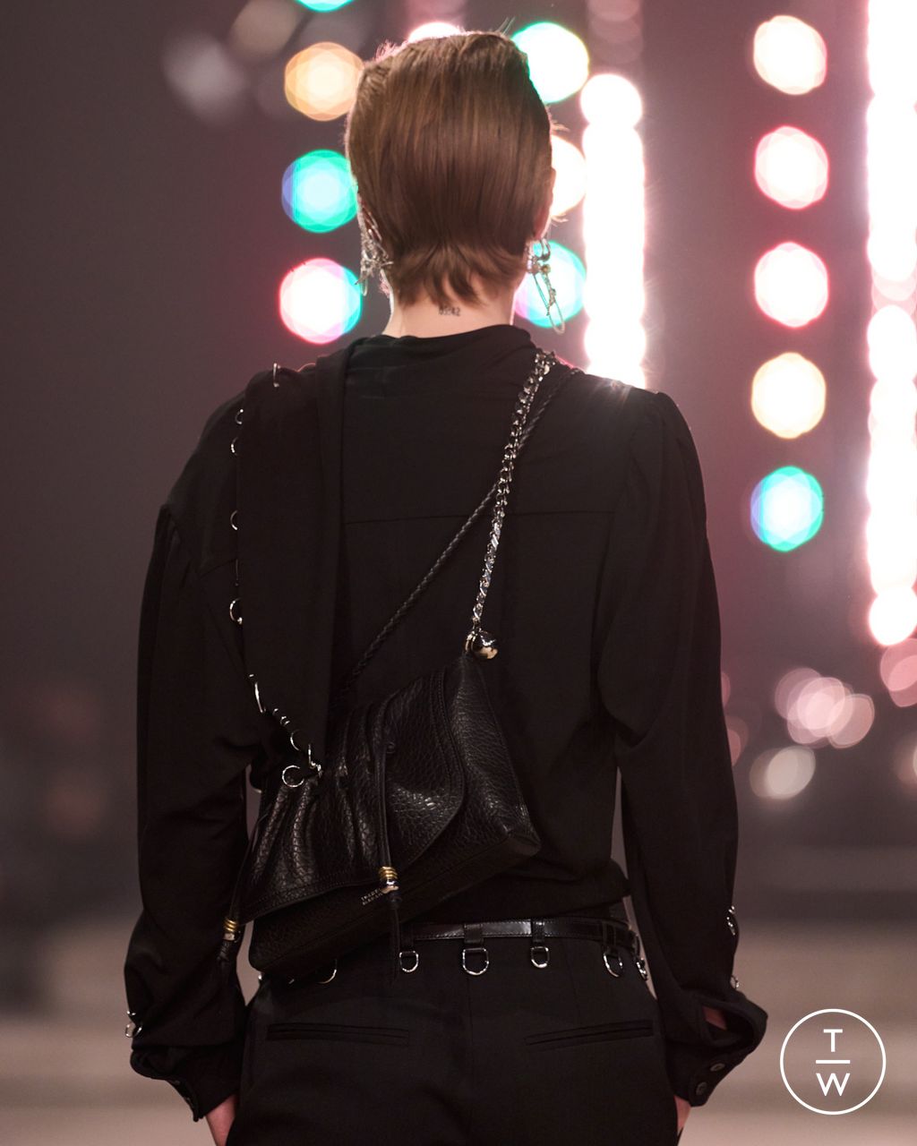 Fashion Week Paris Fall/Winter 2025 look 61 from the Isabel Marant collection womenswear accessories