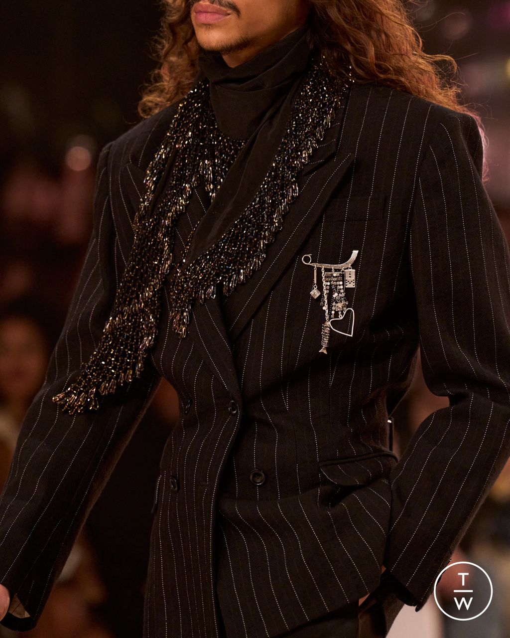 Fashion Week Paris Fall/Winter 2025 look 71 from the Isabel Marant collection womenswear accessories