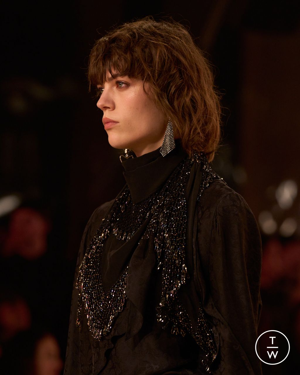 Fashion Week Paris Fall/Winter 2025 look 75 from the Isabel Marant collection womenswear accessories