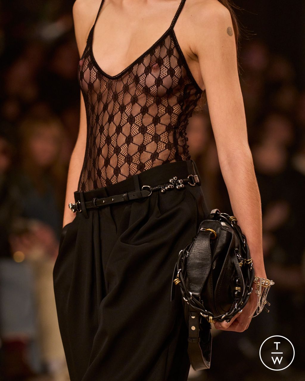 Fashion Week Paris Fall/Winter 2025 look 81 from the Isabel Marant collection womenswear accessories