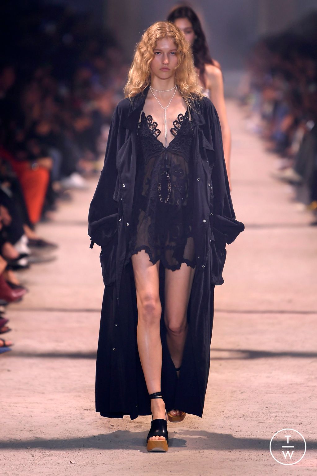 Fashion Week Paris Spring/Summer 2024 look 1 from the Isabel Marant collection womenswear