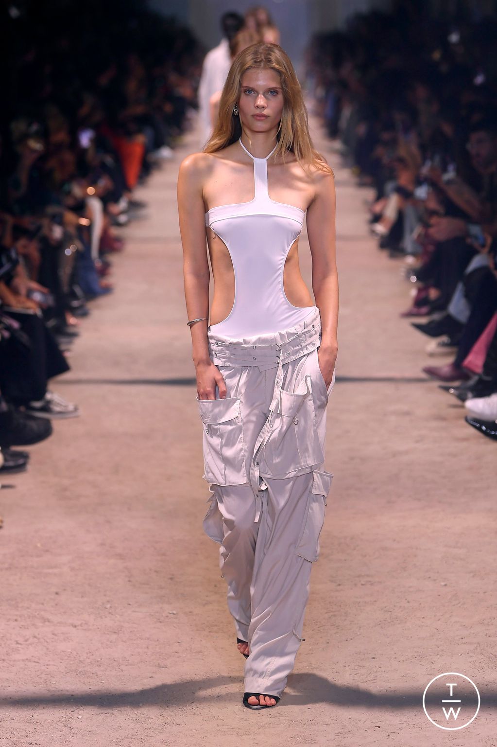 Fashion Week Paris Spring/Summer 2024 look 4 de la collection Isabel Marant womenswear
