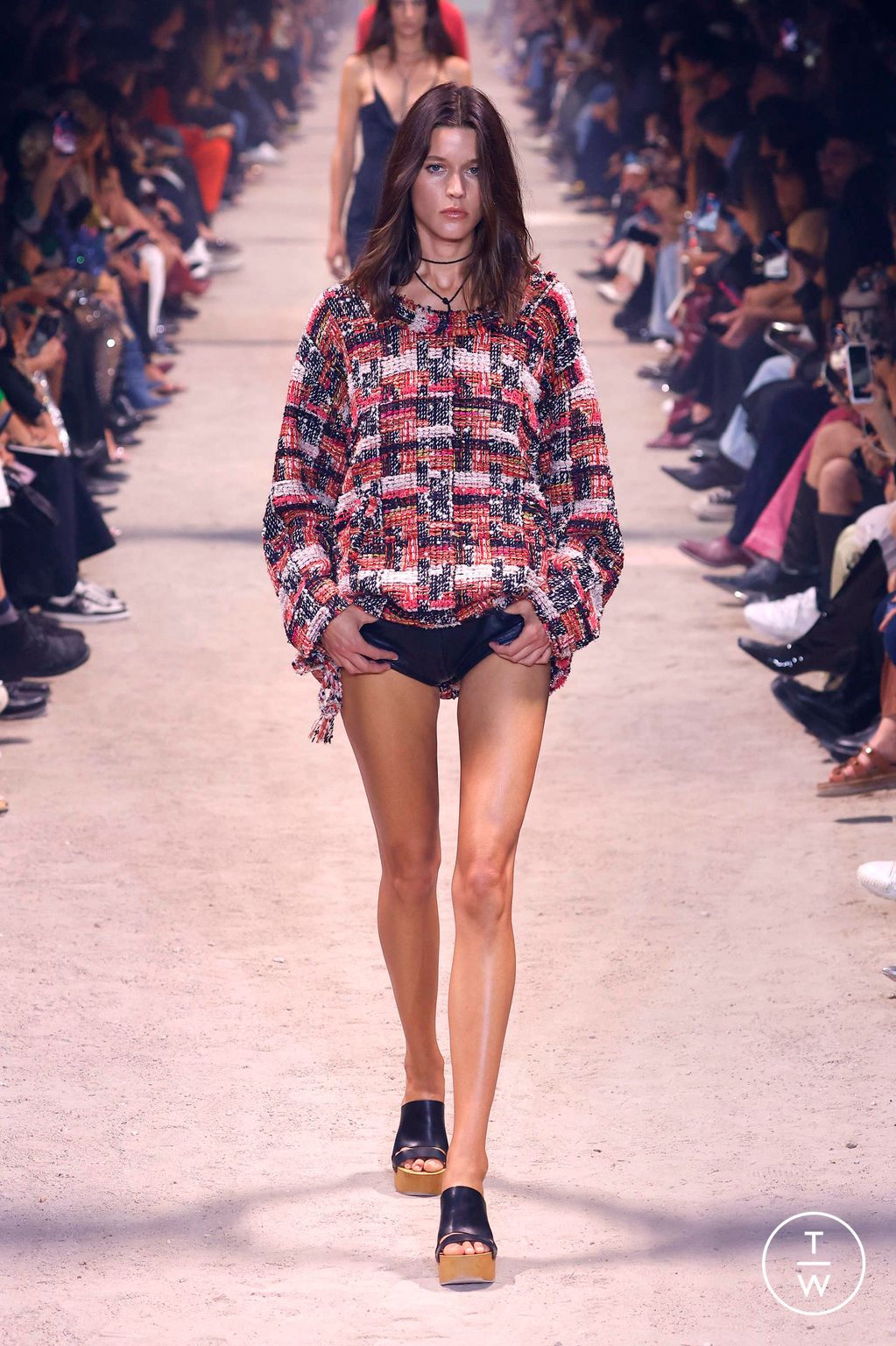 Fashion Week Paris Spring/Summer 2024 look 14 from the Isabel Marant collection womenswear