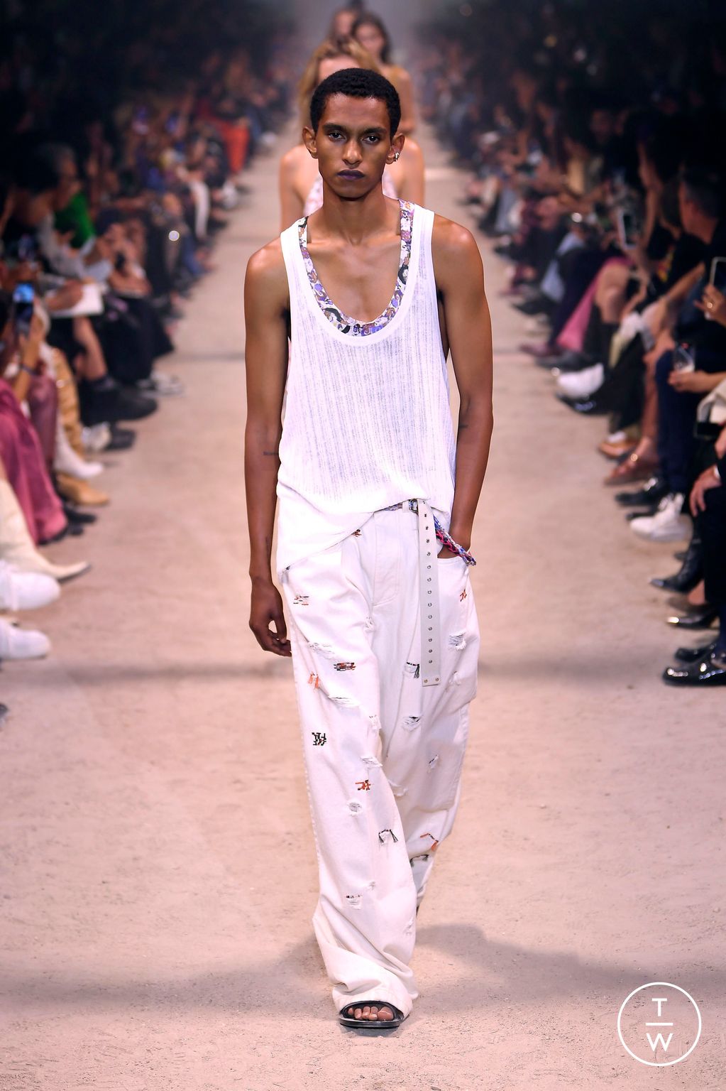 Fashion Week Paris Spring/Summer 2024 look 19 de la collection Isabel Marant womenswear