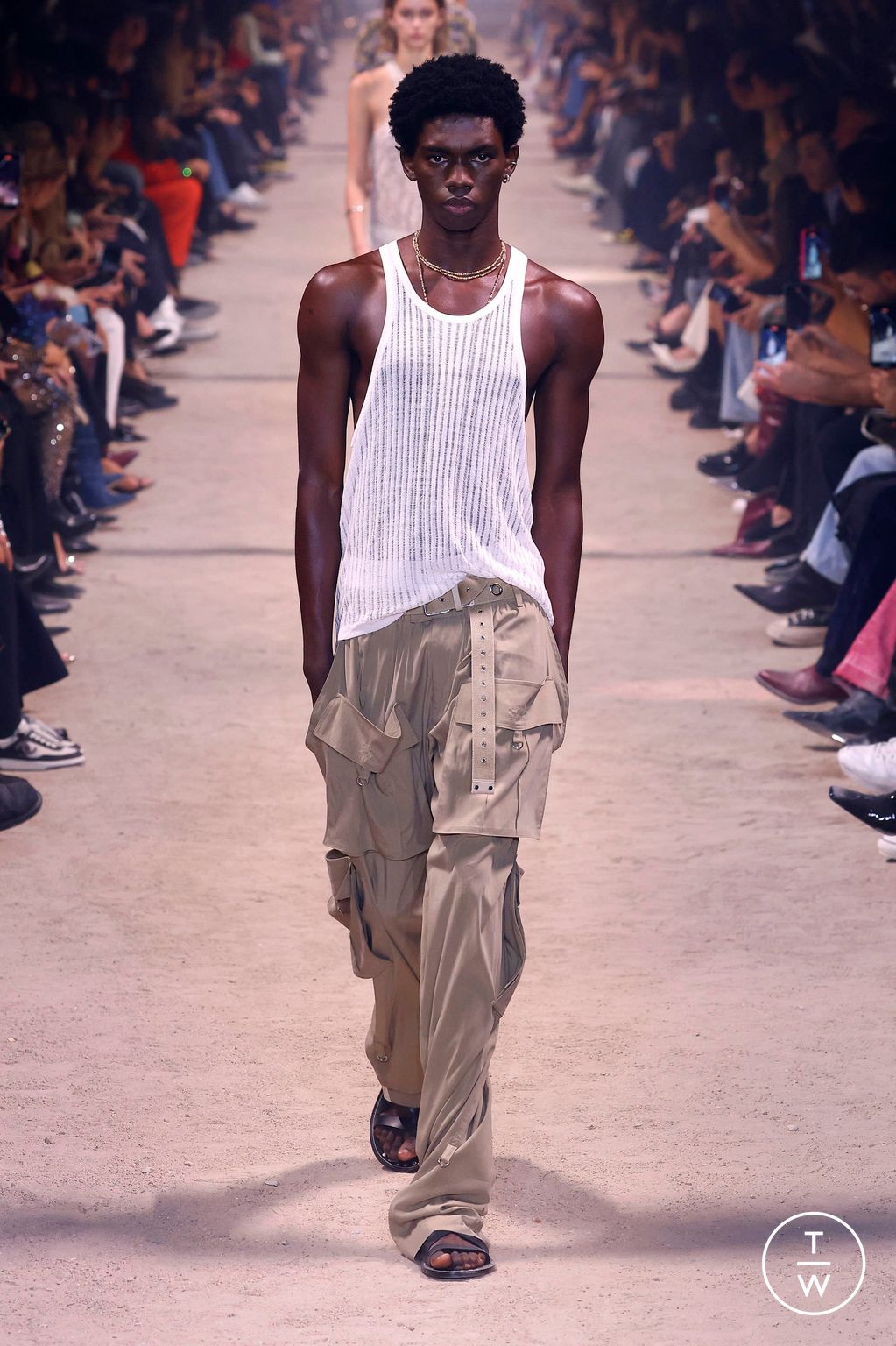 Fashion Week Paris Spring/Summer 2024 look 24 from the Isabel Marant collection womenswear