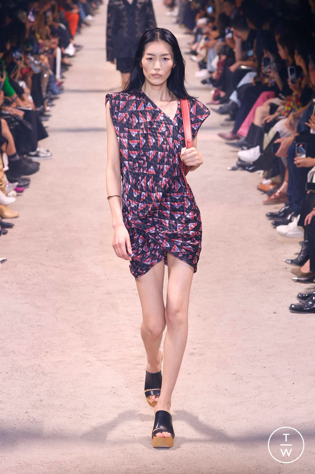 Fashion Week Paris Spring/Summer 2024 look 39 from the Isabel Marant collection womenswear