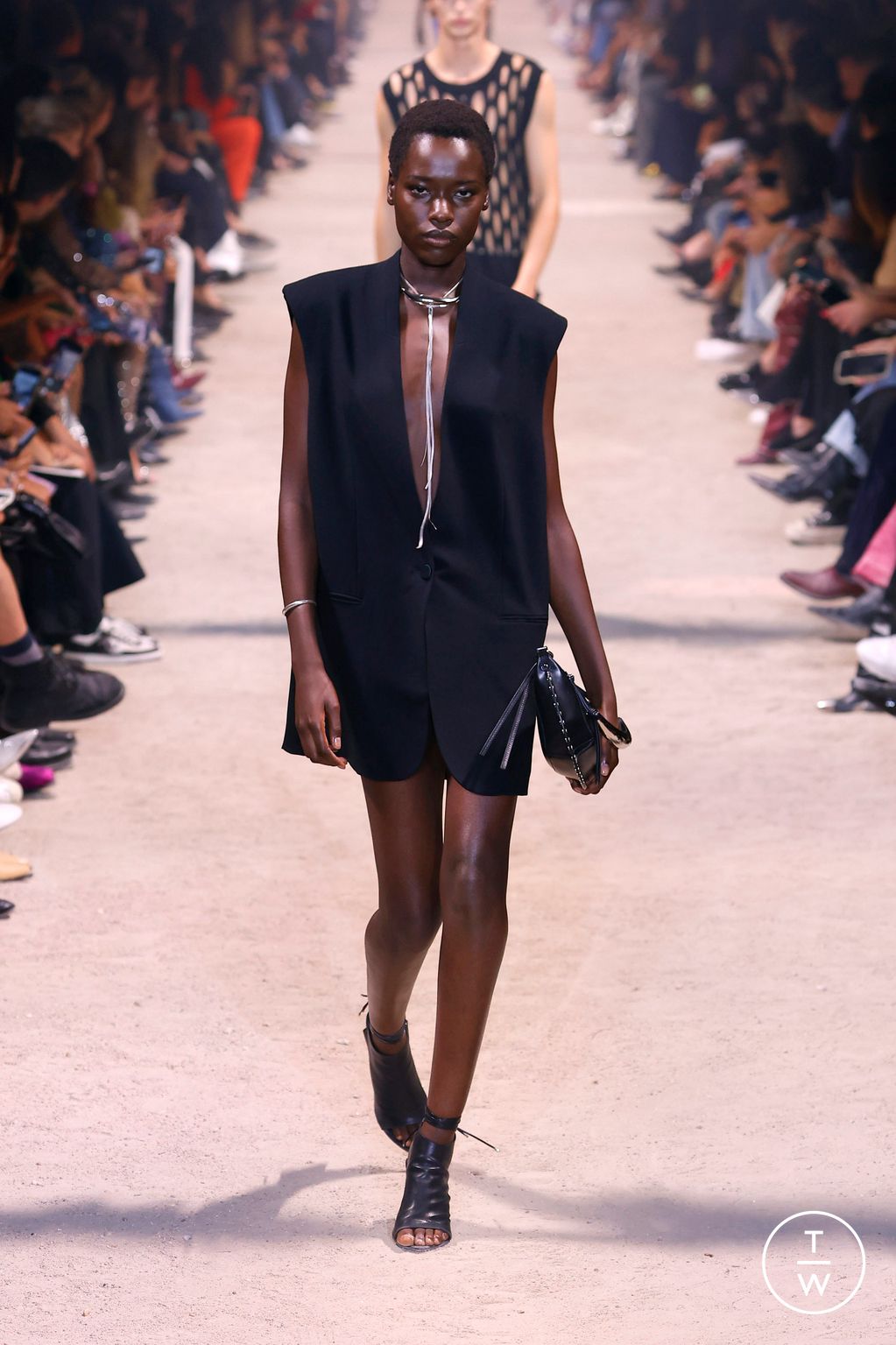 Fashion Week Paris Spring/Summer 2024 look 42 from the Isabel Marant collection womenswear