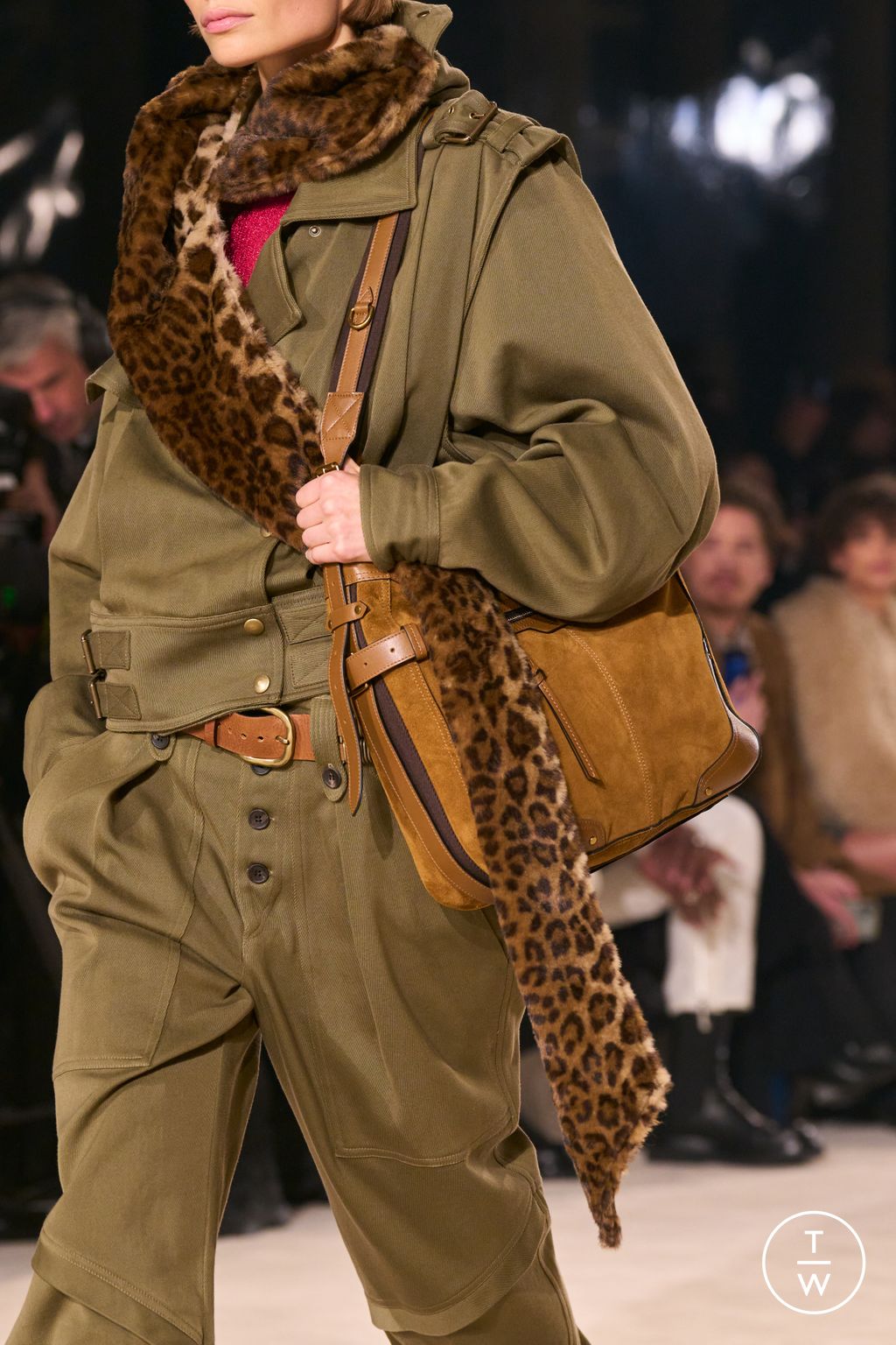 Fashion Week Paris Fall/Winter 2024 look 8 from the Isabel Marant collection womenswear accessories