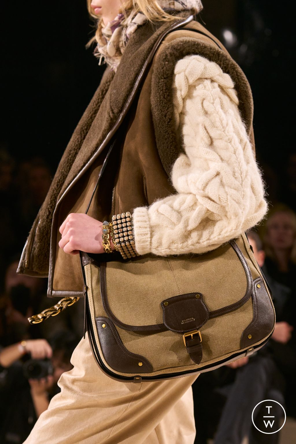 Fashion Week Paris Fall/Winter 2024 look 14 from the Isabel Marant collection womenswear accessories