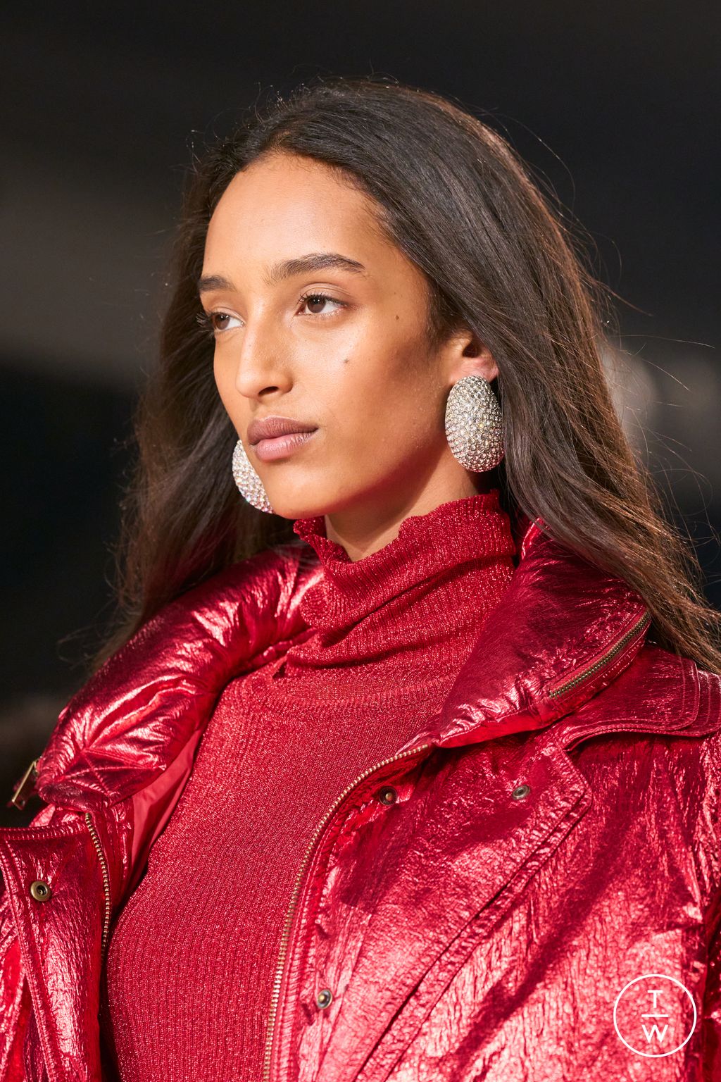 Fashion Week Paris Fall/Winter 2024 look 50 from the Isabel Marant collection womenswear accessories