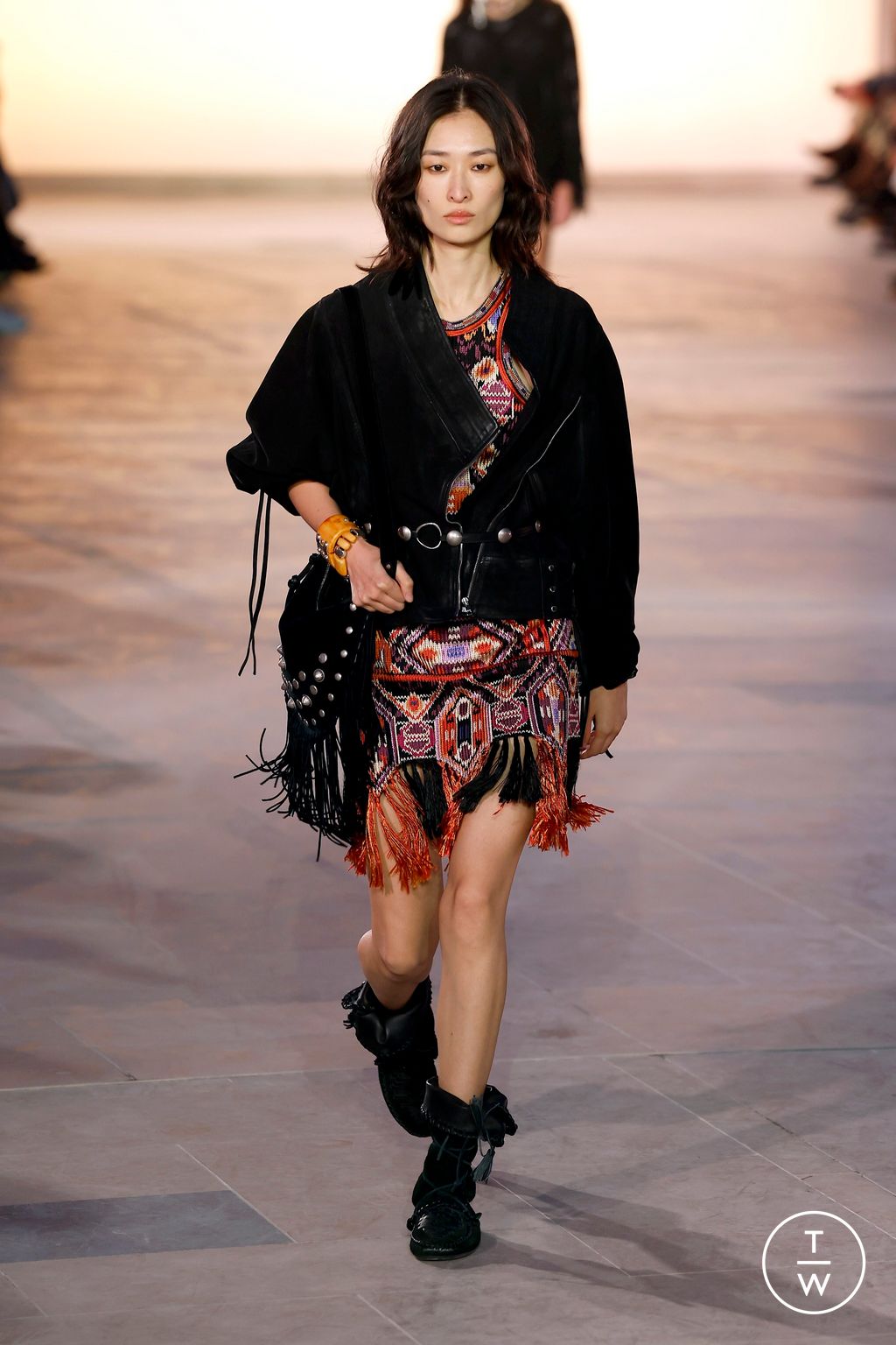 Fashion Week Paris Spring/Summer 2025 look 23 from the Isabel Marant collection womenswear