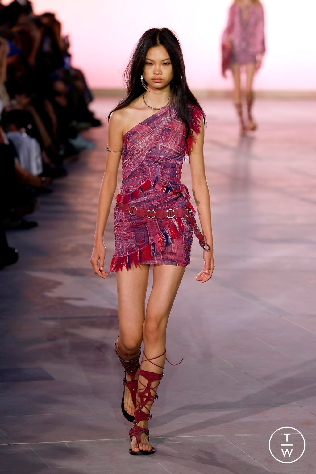 Fashion Week Paris Spring/Summer 2025 look 39 from the Isabel Marant collection womenswear