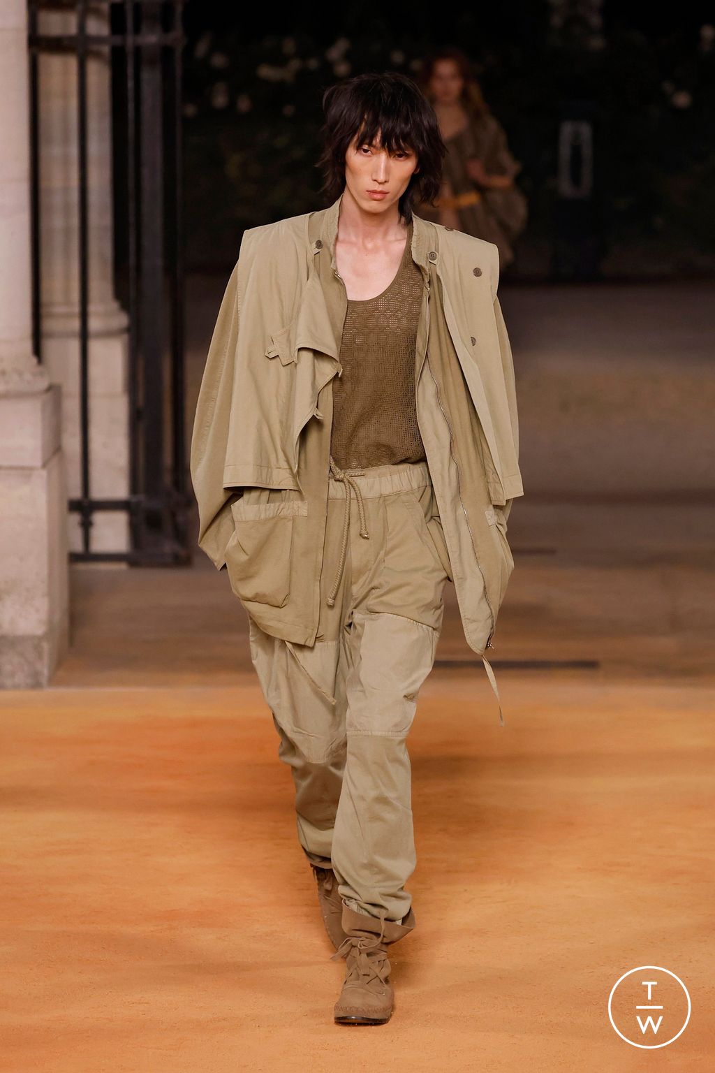 Fashion Week Paris Spring/Summer 2026 look 18 from the Isabel Marant collection womenswear
