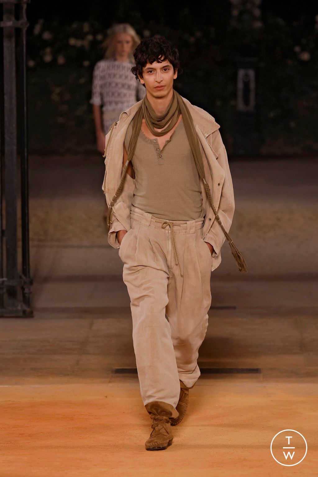 Fashion Week Paris Spring/Summer 2026 look 28 de la collection Isabel Marant womenswear