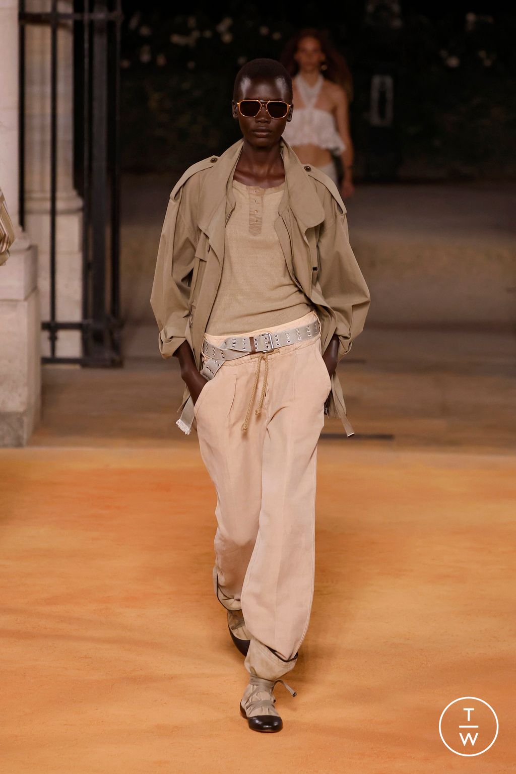 Fashion Week Paris Spring/Summer 2026 look 32 from the Isabel Marant collection womenswear