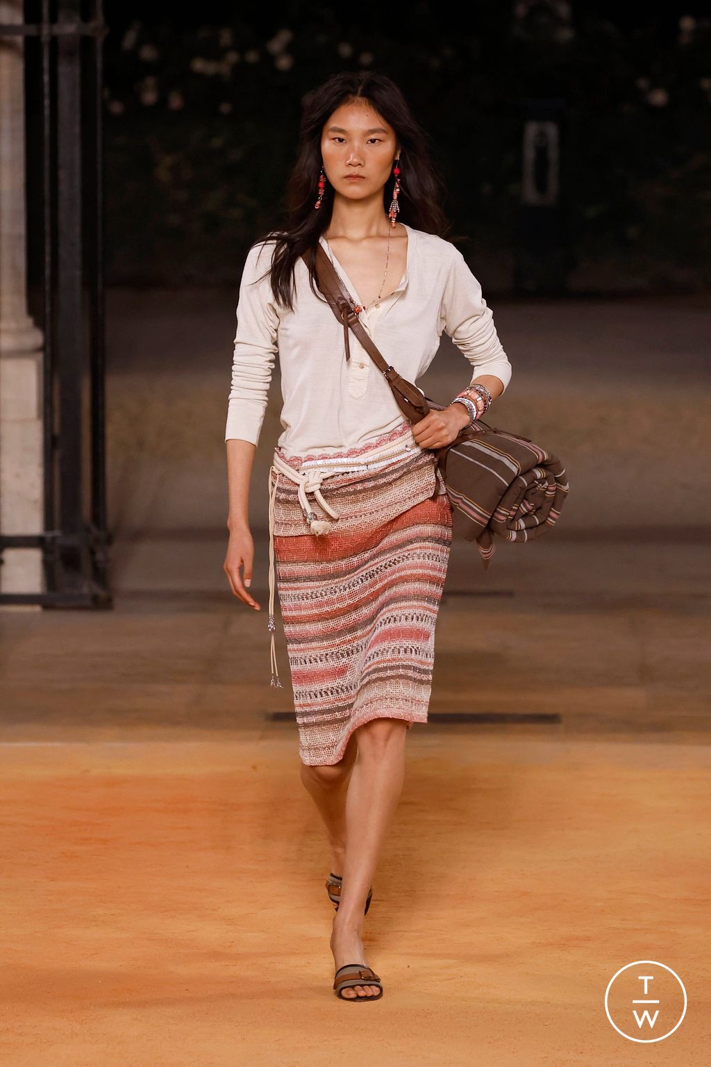 Fashion Week Paris Spring/Summer 2026 look 41 from the Isabel Marant collection womenswear